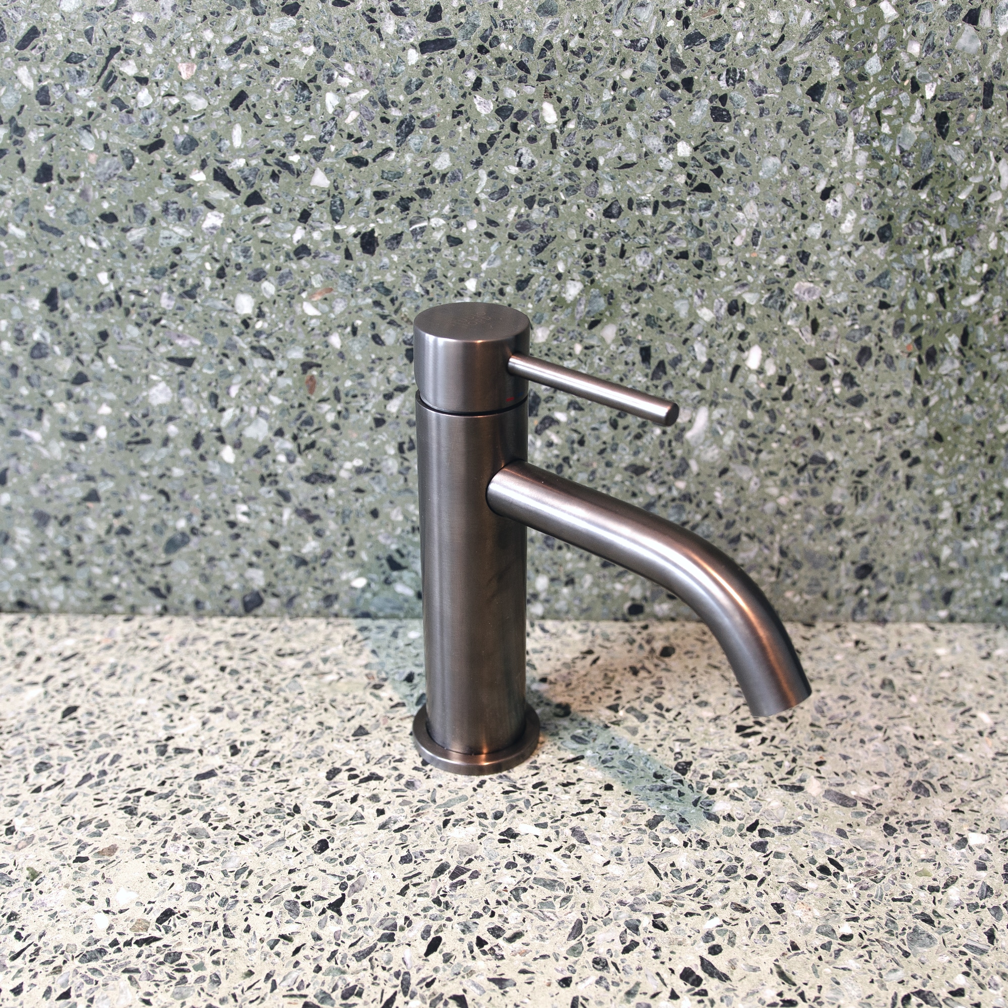Blandare i borstat chrome