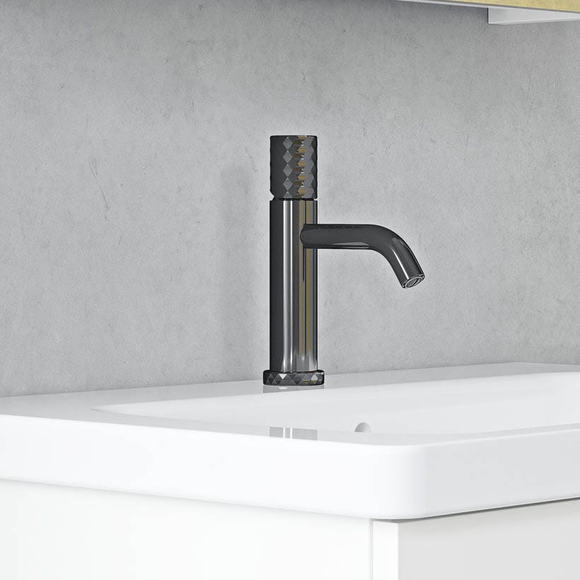 Tvättställsblandare Joline Black Chrome