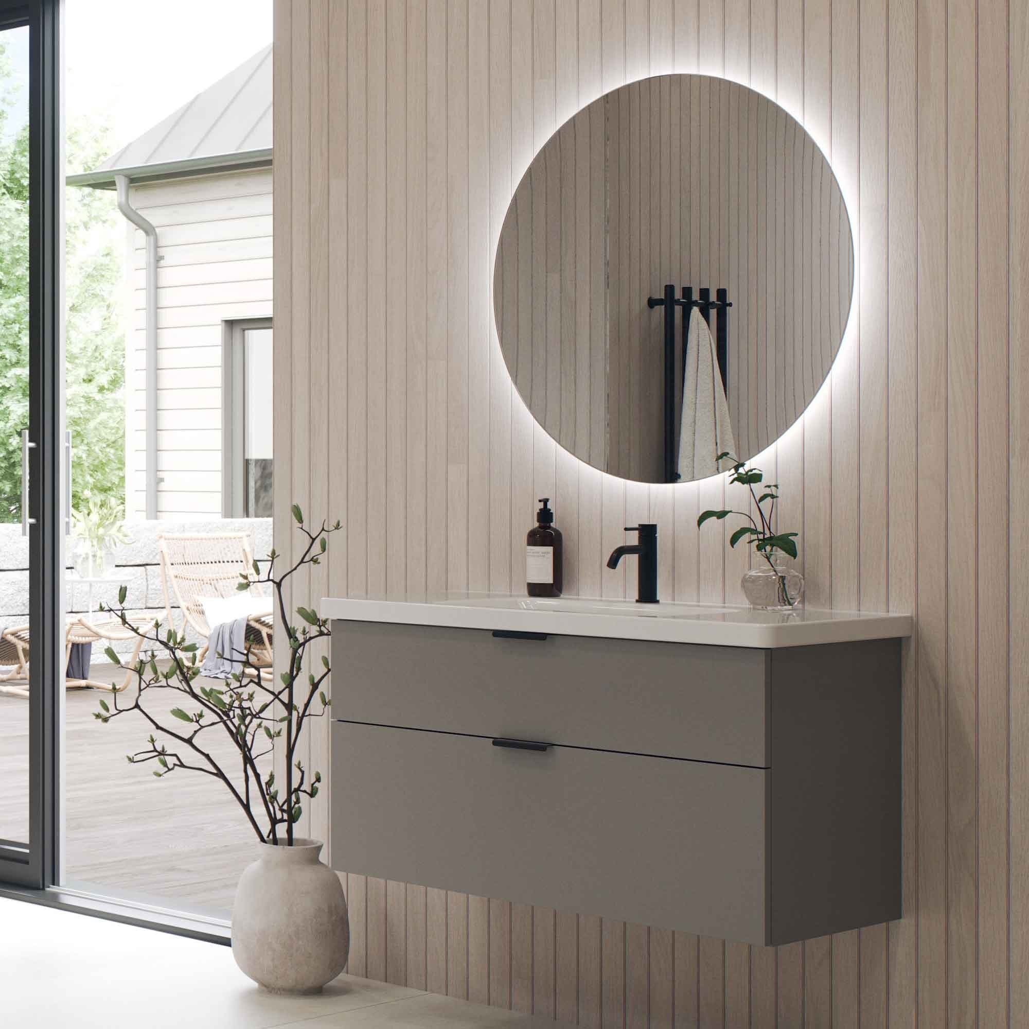 LED-spegel Nora