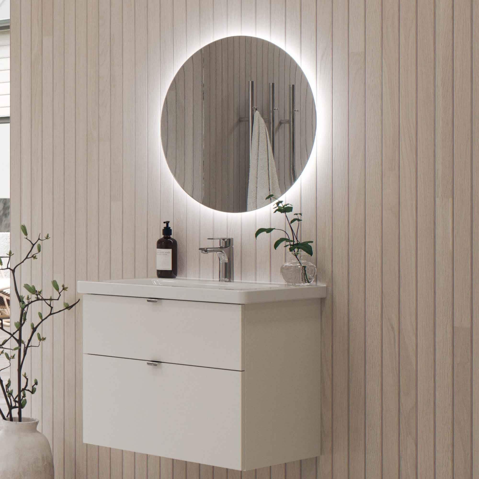 LED-spegel Nora