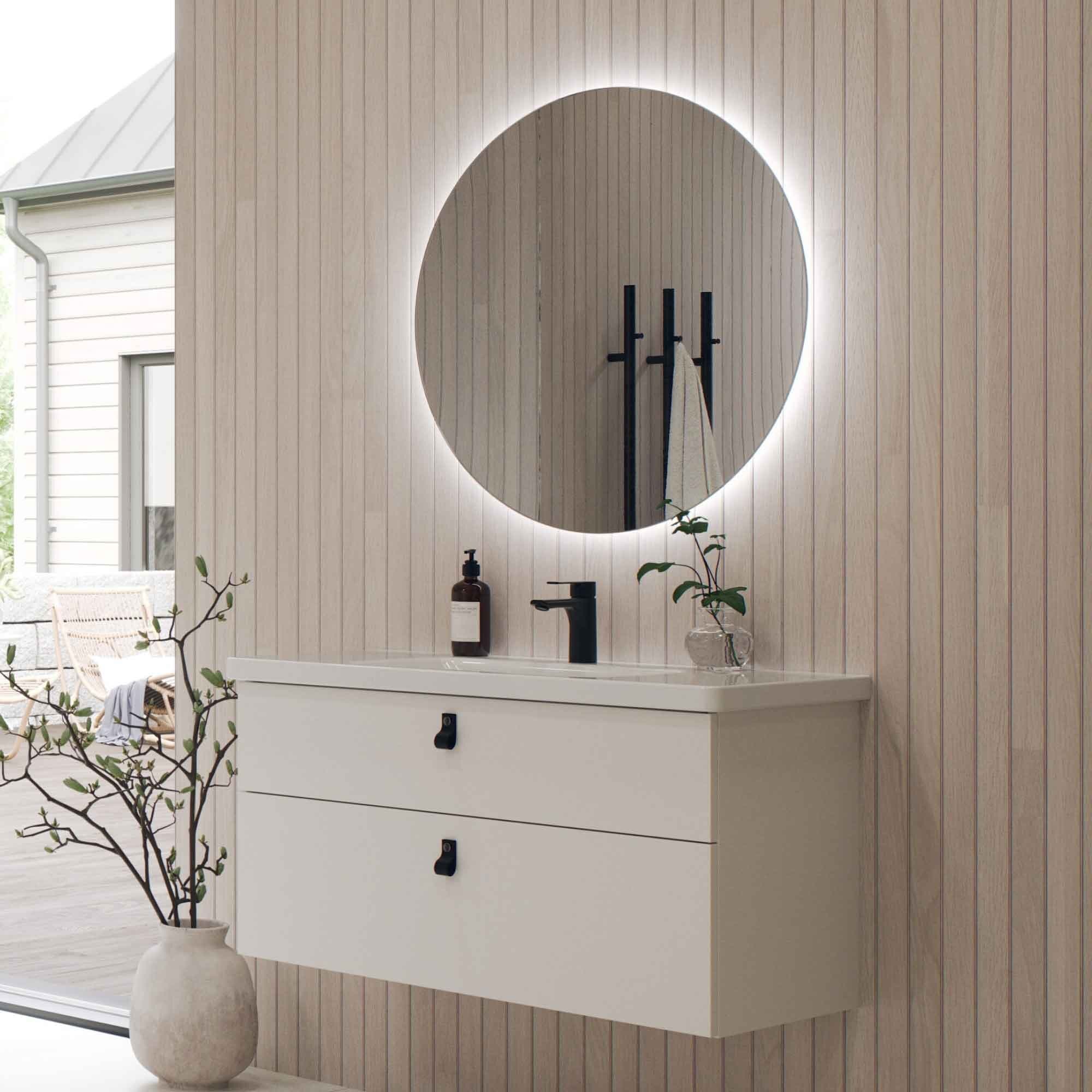 LED-spegel Nora