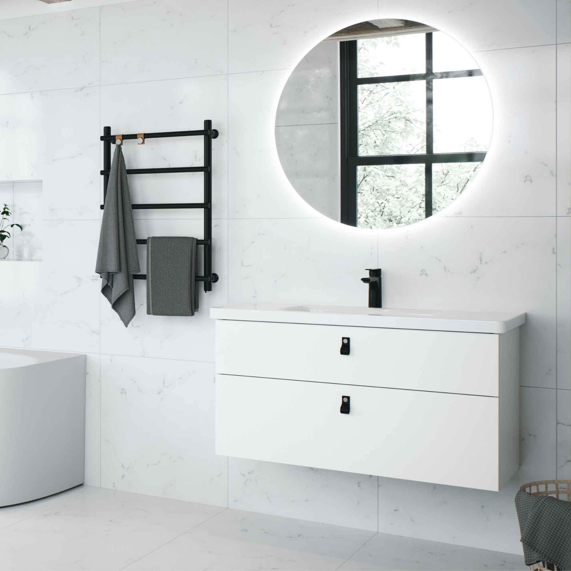 LED-spegel Nora