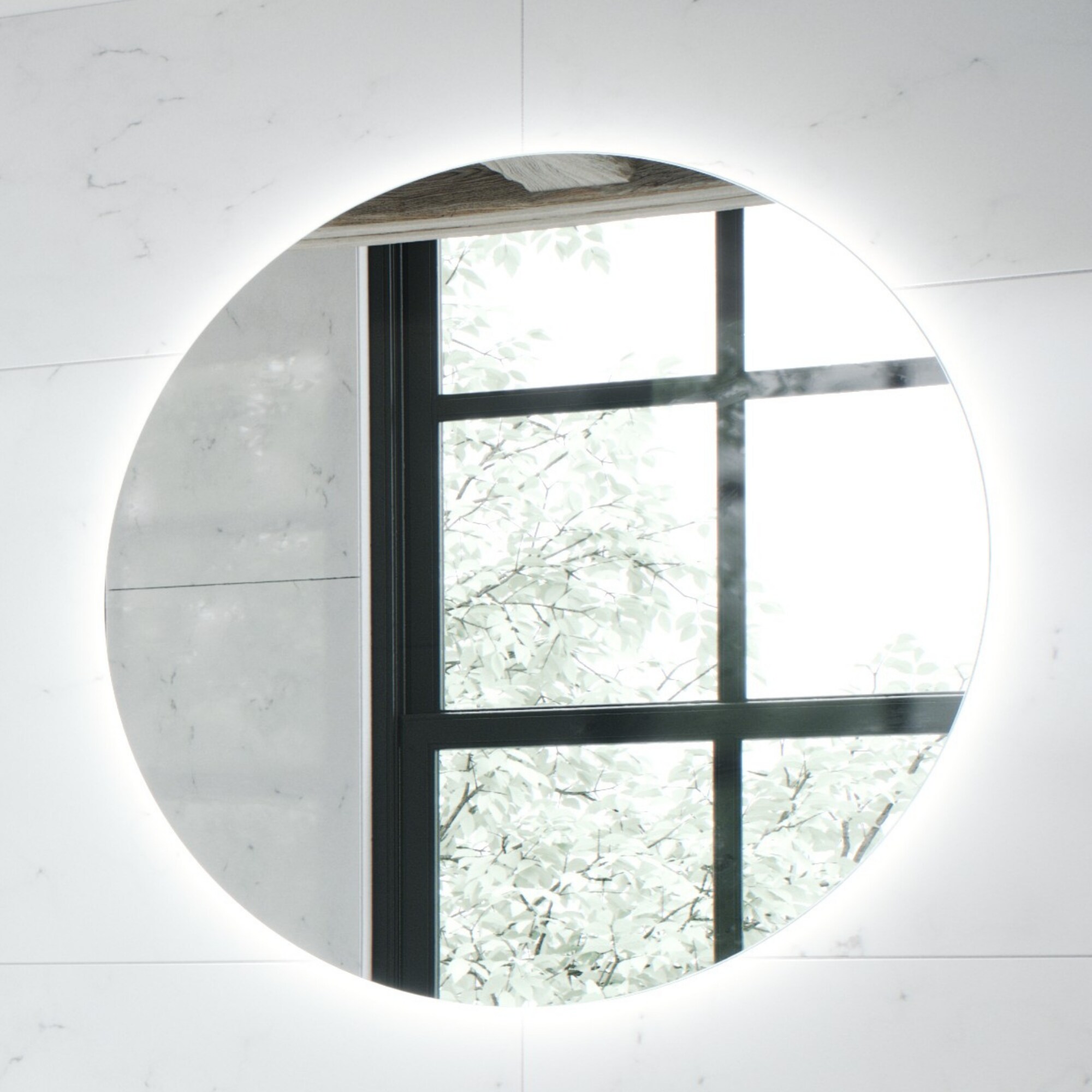 LED-spegel Nora