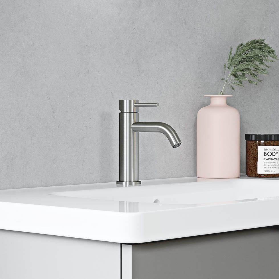 Tvättställsblandare Alice Brushed Nickel