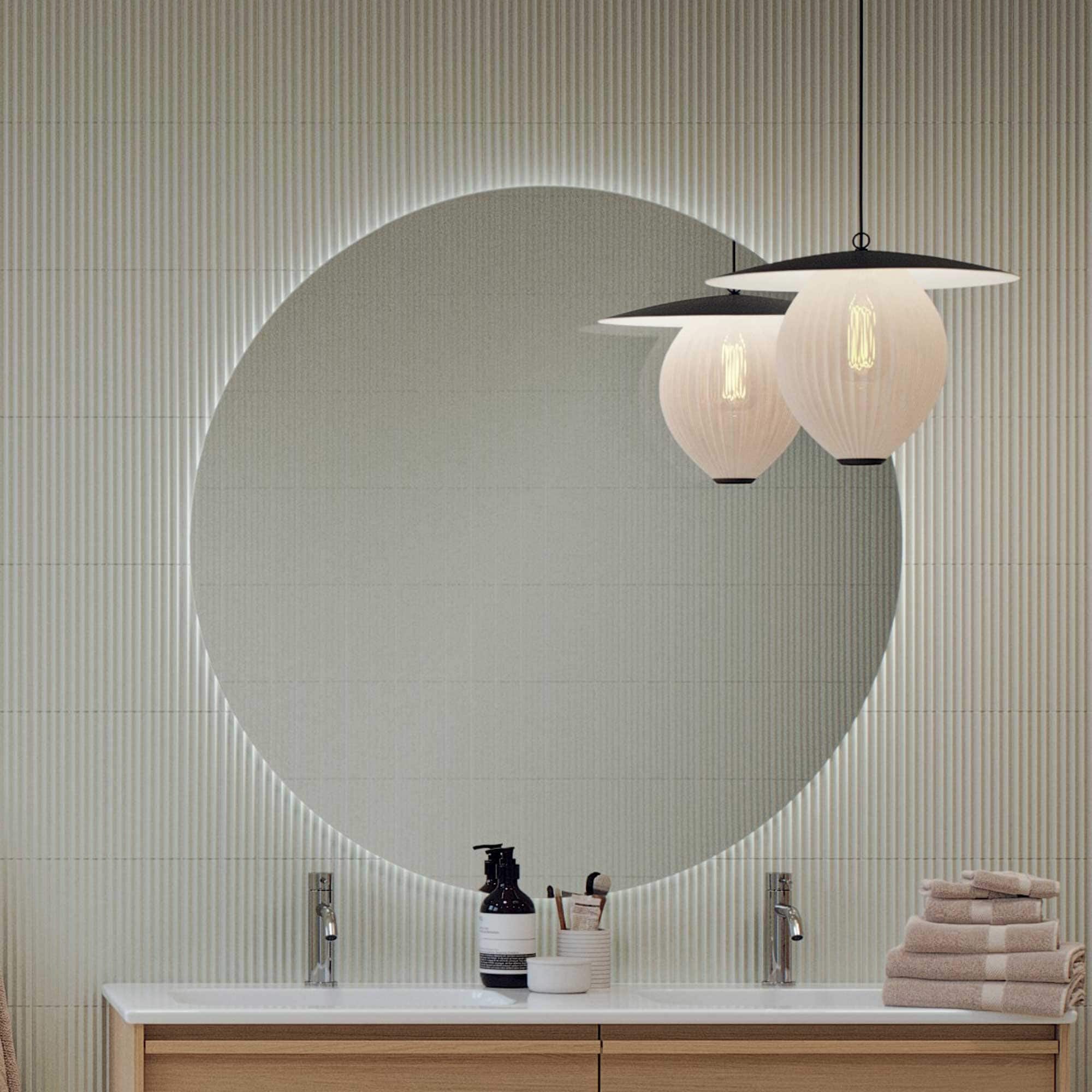 LED-spegel Nora